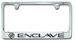 Buick Enclave Engraved License Plate Frame