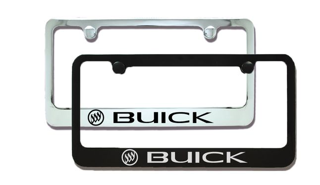Buick Engraved License Plate Frame