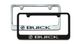 Buick Engraved License Plate Frame