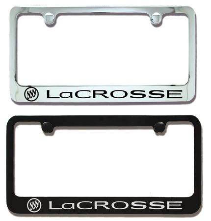 Buick LaCrosse Engraved License Plate Frame