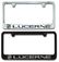Buick Lucerne Engraved License Plate Frame