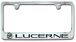 Buick Lucerne Engraved License Plate Frame