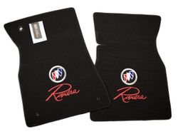 thumbnail image 2 of Lloyd Mats Classic Loop Buick Riviera Custom Front Floor Mats – 1963-1999, USA Made, Personalized Logo Available 2 of 6