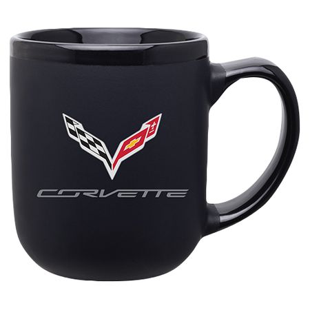 C7 Corvette Black Coffee Mug