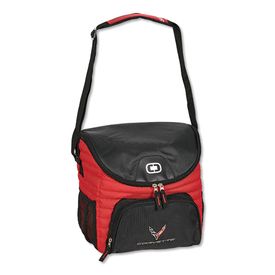 C8 Corvette Ogio Cooler Can Bag Red/Black C8 Corvette Ogio Cooler Can Bag Red/Black