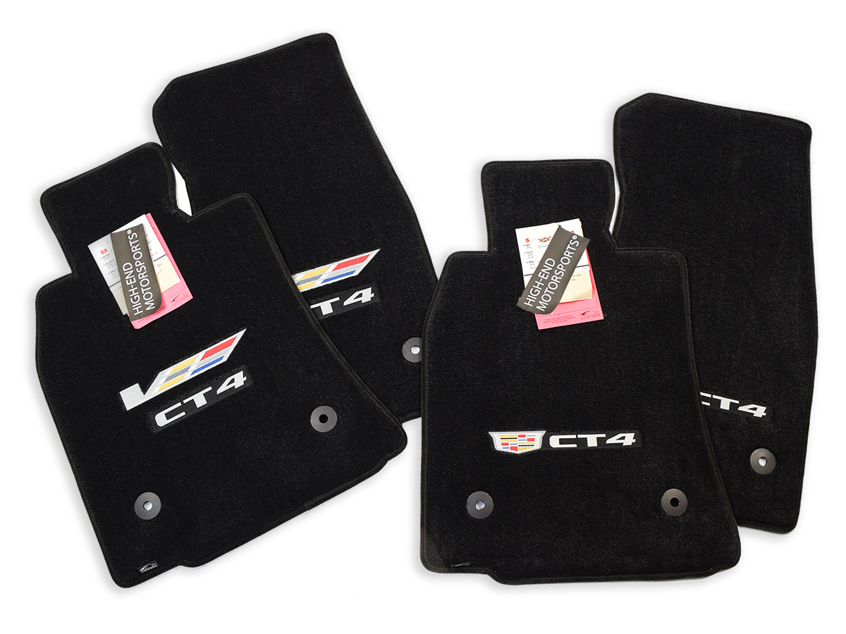 Cadillac CT4 CT4V Blackwing Floor Mats Premium Upgrade