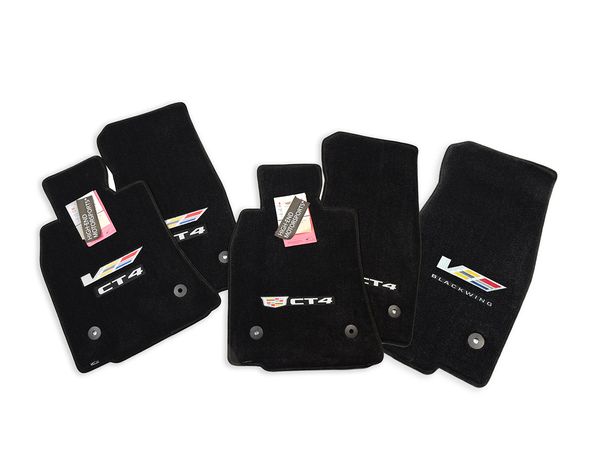 Cadillac CT4 CT4-V Blackwing Floor Mats - Premium Upgrade