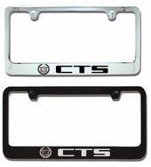 Cadillac CTS Engraved License Plate Frame