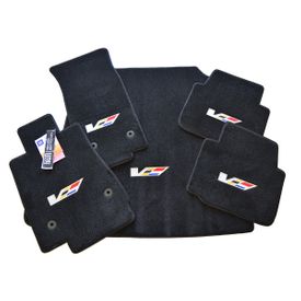 Cadillac CTS-V Sedan Floor Mats Ebony Set - Premium Upgrade