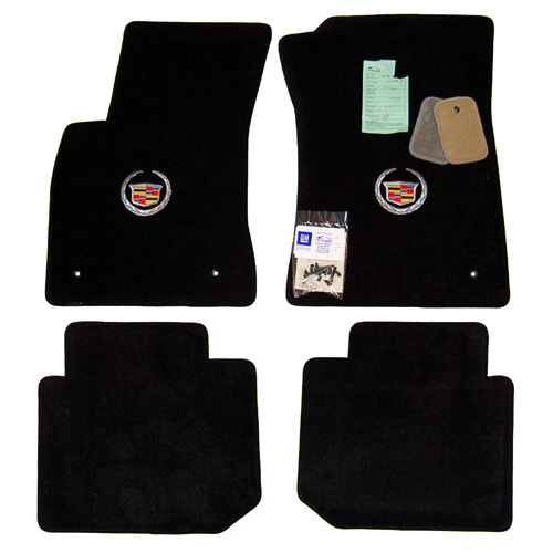 Cadillac DeVille DHS & DTS Floor Mats & Trunk Mat Set Black