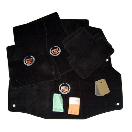 Cadillac DeVille DHS & DTS Floor Mats & Trunk Mat Set - Black  - Premium Upgrade 