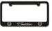 Cadillac Engraved License Plate Frame