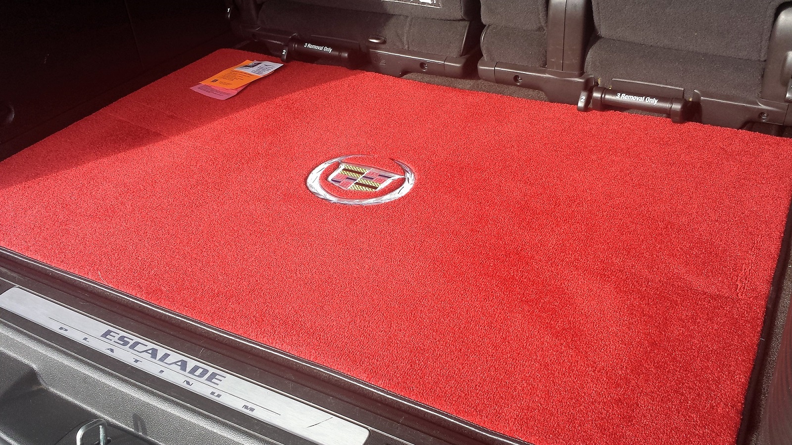 thumbnail image 2 of Ultimat By Lloyd Mats Cadillac Escalade 2007-2014 Premium Floor Mats – Ebony, 32oz, Embroidered Sideways Logos, Front Set 2 of 3