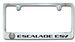 Cadillac Escalade ESV Engraved License Plate Frame