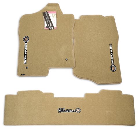 Cadillac Escalade EXT Cashmere Floor Mats Set - Premium Upgrade