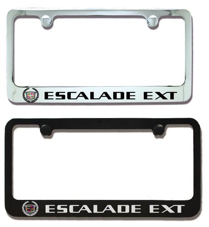 Cadillac Escalade EXT Truck Engraved License Plate Frame