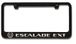 Cadillac Escalade EXT Truck Engraved License Plate Frame