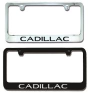 Cadillac Gothic Engraved License Plate Frame A Classic Meets Modern