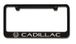 Cadillac Gothic Engraved License Plate Frame A Classic Meets Modern