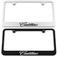 Cadillac Engraved License Plate Frame