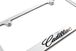 Cadillac Engraved License Plate Frame