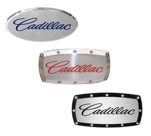 Cadillac Script Engraved Hitch Receiver Cover
