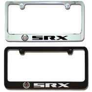 Cadillac SRX Engraved License Plate Frame