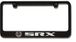Cadillac SRX Engraved License Plate Frame