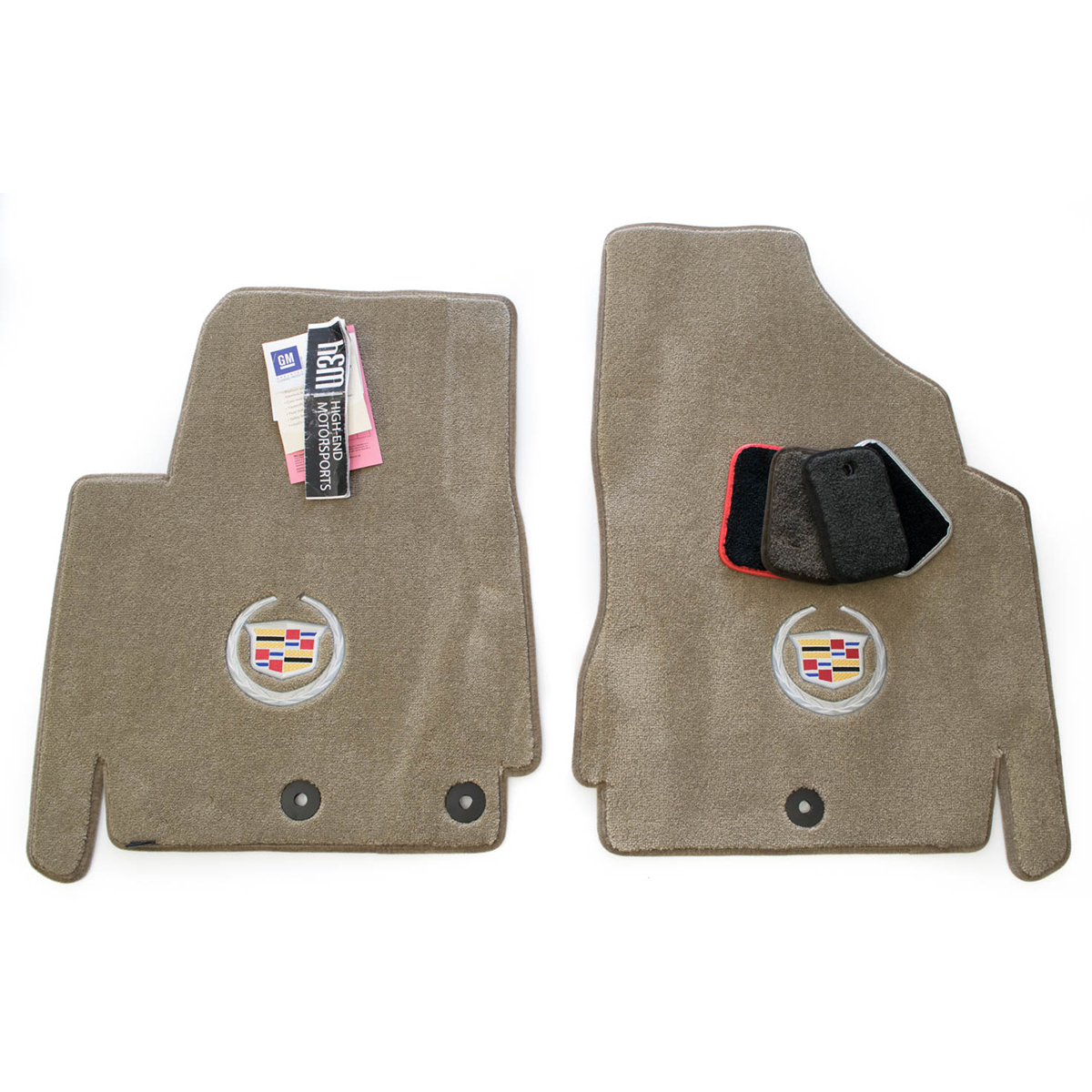 Cadillac SRX Floor Mats Tan Premium Upgrade