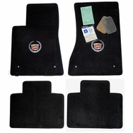 Cadillac STS Ebony Floor Mats - Premium Upgrade