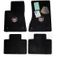 Cadillac STS Ebony Floor Mats - Premium Upgrade