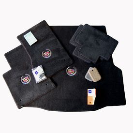 Cadillac STS Ebony Floor Mats & Trunk Mat Set - Premium Upgrade
