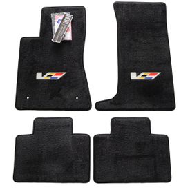 Cadillac STS-V Ebony Floor Mats - Premium Upgrade