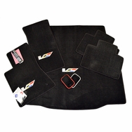 Cadillac STS-V Ebony Floor Mats & Trunk Mat Set  - Premium Upgrade