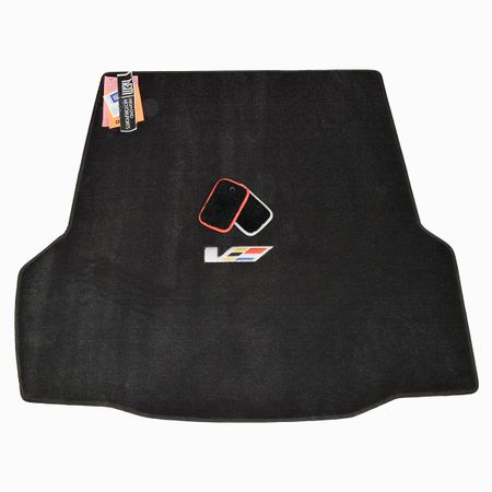 Cadillac STS-V Trunk Floor Mat Ebony Color - Premium Upgrade