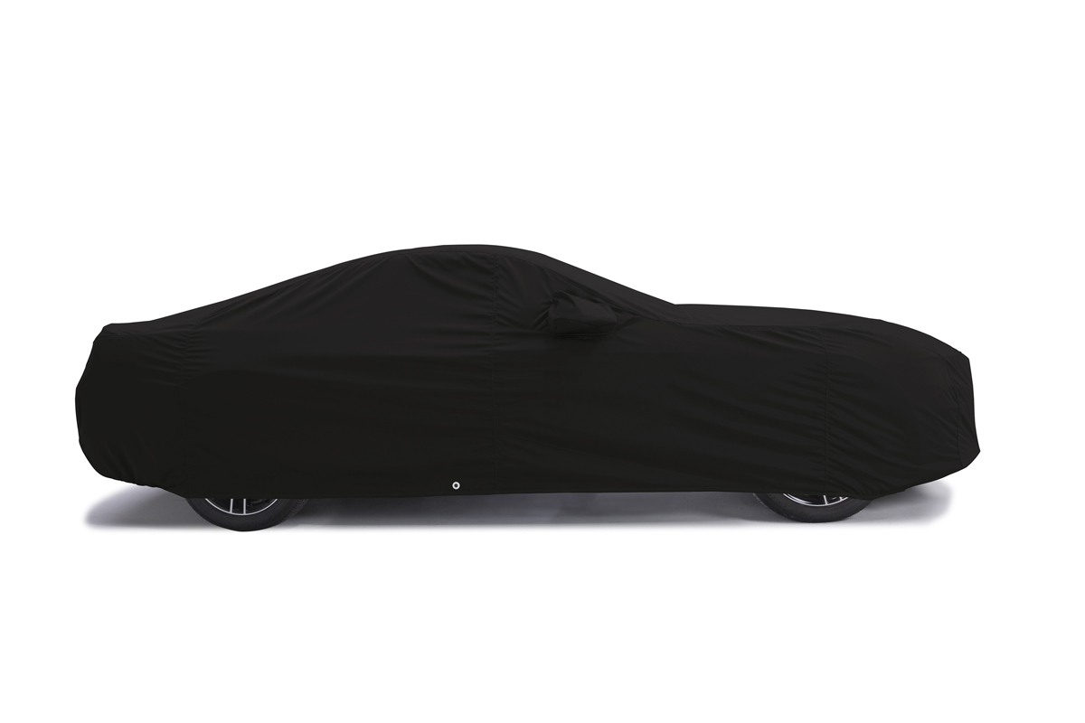 thumbnail interactive-video image 1 of CarCoverTech Custom Fit Car Cover For Dodge Challenger 2008-2023 – Scratch/Weather 1 of 5