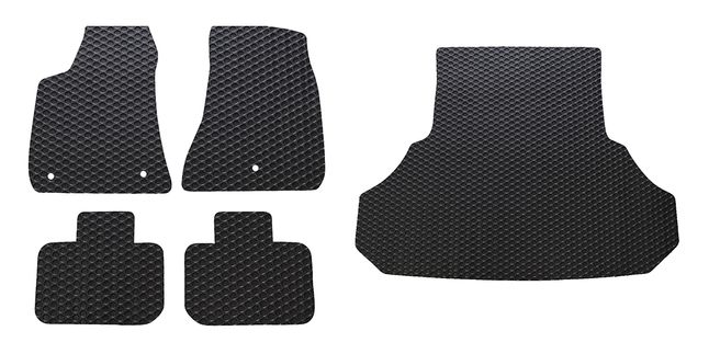 Charger All Weather Rubber Floor Mats Set