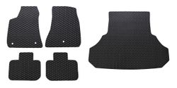 Charger All Weather Rubber Floor Mats Set