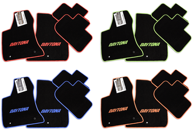Dodge Charger Daytona Floor Mats - Premium Upgrade