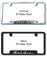 1968 1969 Chevelle Bowtie Engraved License Plate Frame