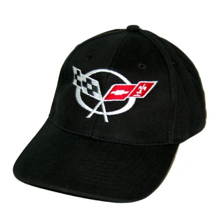 Cheverolet Corvette C5 Black Twill Hat