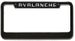 Chevrolet Avalanche Engraved License Plate Frame