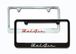 Chevrolet Bel Air Engraved License Plate Frame Custom Colors