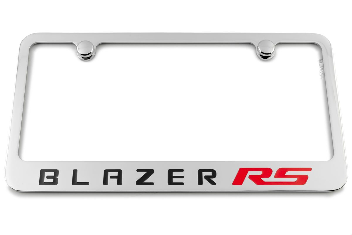 chevrolet-blazer-rs-engraved-license-plate-frame