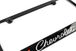 Chevrolet Classic Bowtie Engraved License Plate Frame Custom Colors