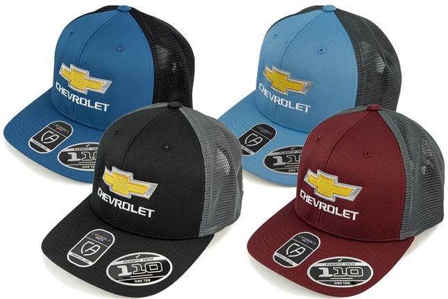 Chevrolet Bowtie Hat Flexfit Meshback
