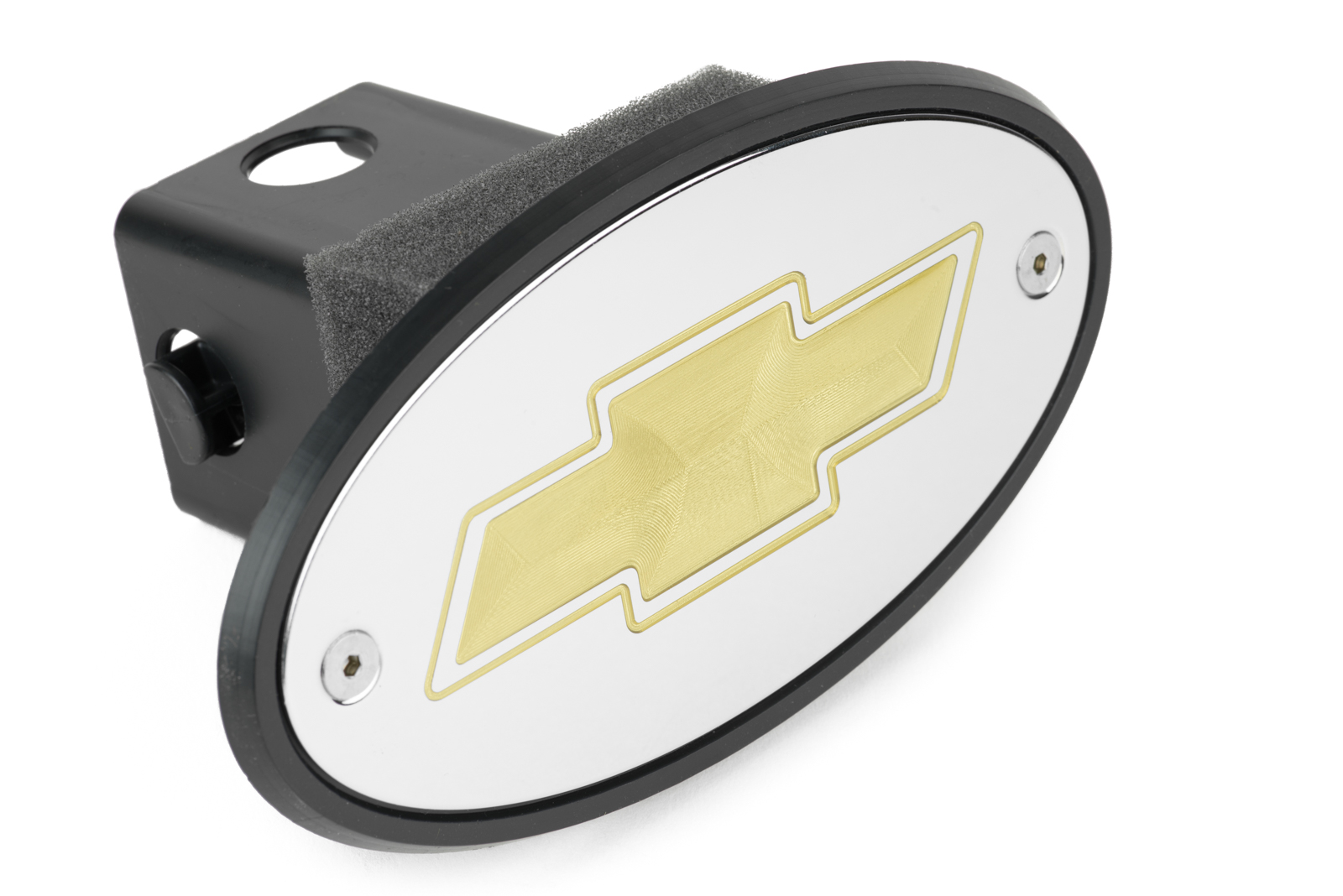 Chevrolet Bowtie Chrome Receiver Hitch Cover