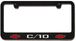 Chevrolet C/10 Custom Deluxe CST/10 Engraved License Plate Frame Custom Colors