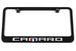 Chevrolet Camaro Heritage Engraved License Plate Frame