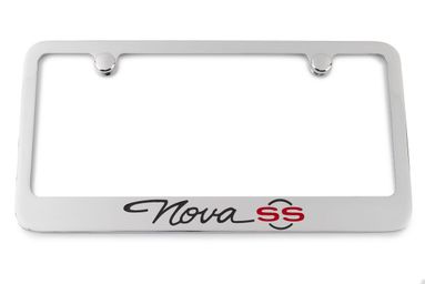 1965 Chevrolet Nova SS Engraved License Plate Frame Custom Colors